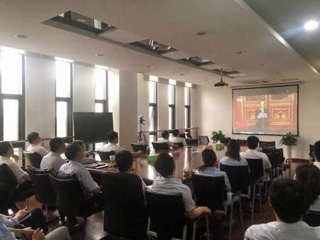 蘇鹽集團(tuán)集中收聽收看慶祝中國(guó)共產(chǎn)黨成立100周年大會(huì)盛況 蘇鹽集團(tuán)集中收聽收看慶祝中國(guó)共產(chǎn)黨成立100周年大會(huì)盛況