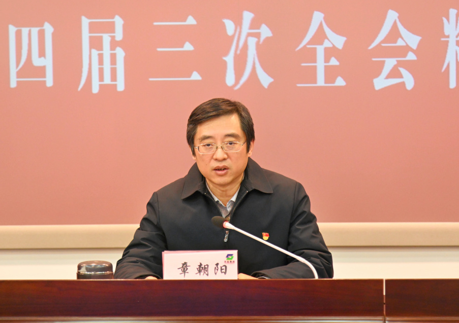 蘇鹽集團(tuán)召開(kāi)領(lǐng)導(dǎo)干部會(huì)議專題傳達(dá)學(xué)習(xí)省委十四屆三次全會(huì)精神