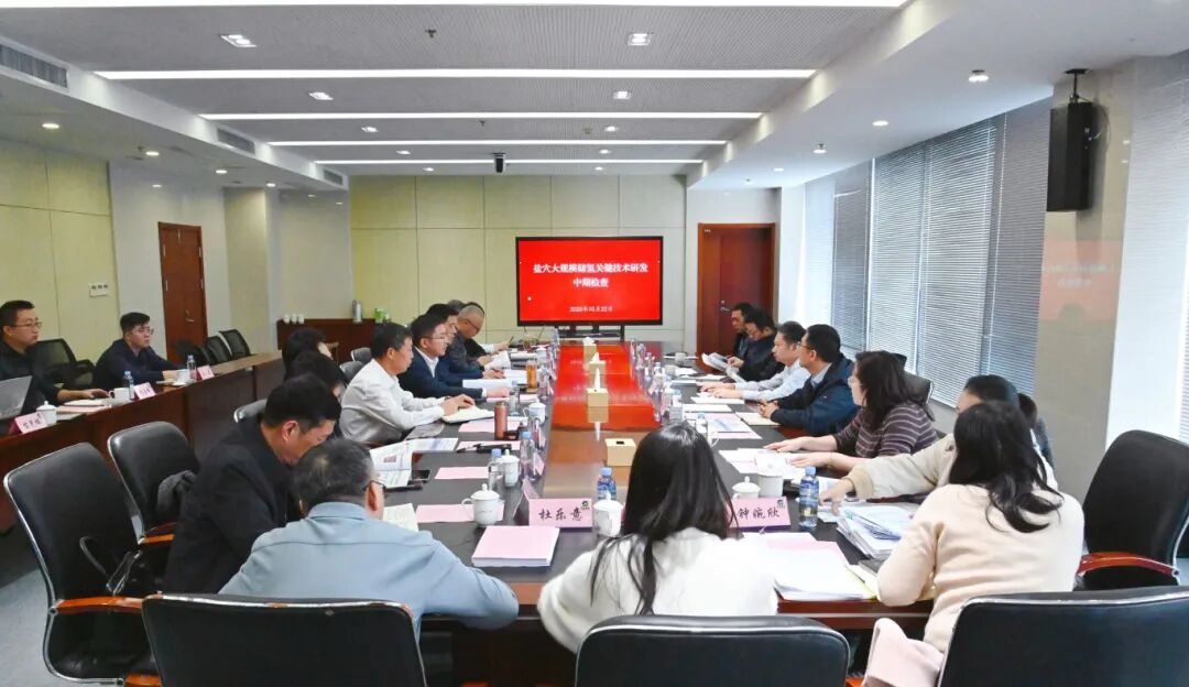 “鹽穴大規(guī)模儲(chǔ)氫關(guān)鍵技術(shù)研發(fā)”項(xiàng)目順利通過(guò)中期檢查 “鹽穴大規(guī)模儲(chǔ)氫關(guān)鍵技術(shù)研發(fā)”項(xiàng)目順利通過(guò)中期檢查