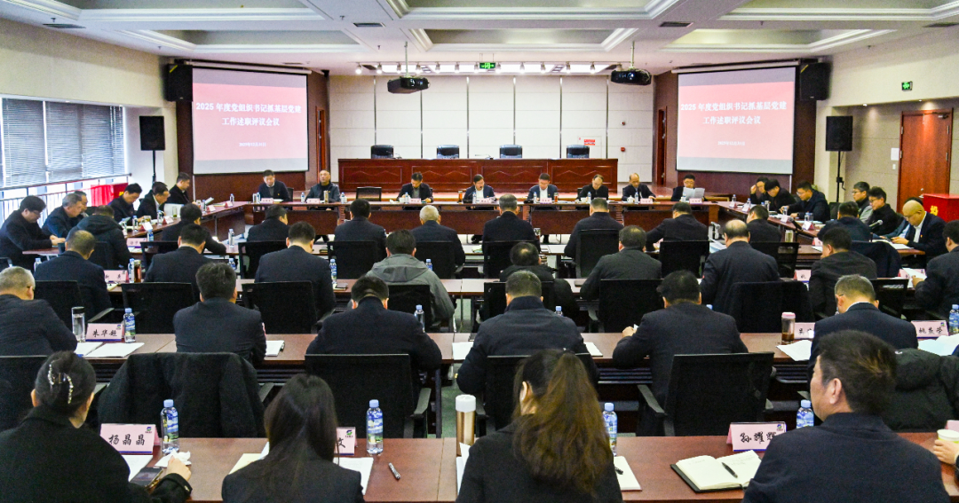 蘇鹽集團(tuán)黨委召開(kāi)2025年度所屬企業(yè)黨組織書(shū)記抓基層黨建工作述職評(píng)議會(huì)